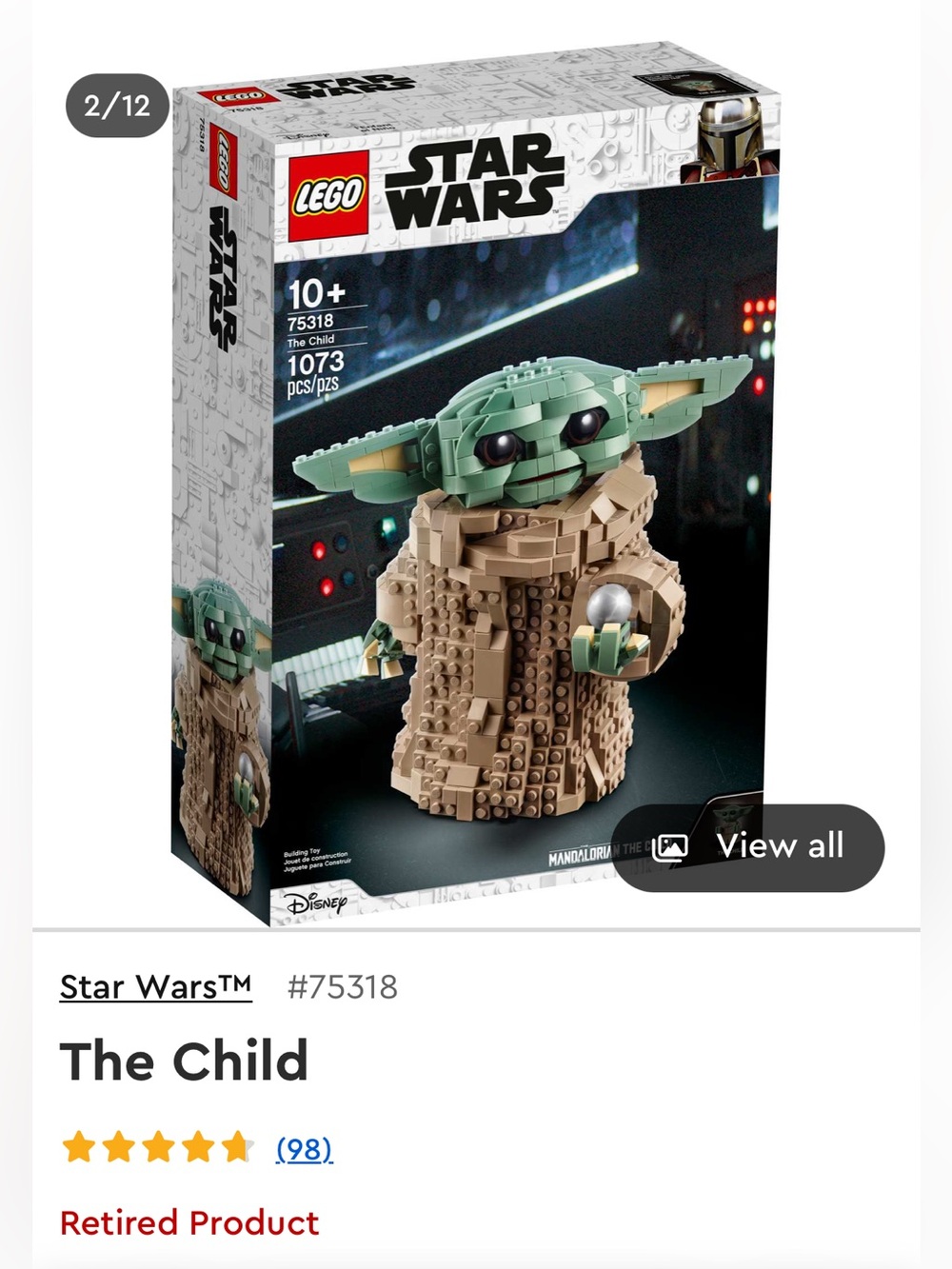 LEGO Star Wars The Child - Grogu - baby yoda